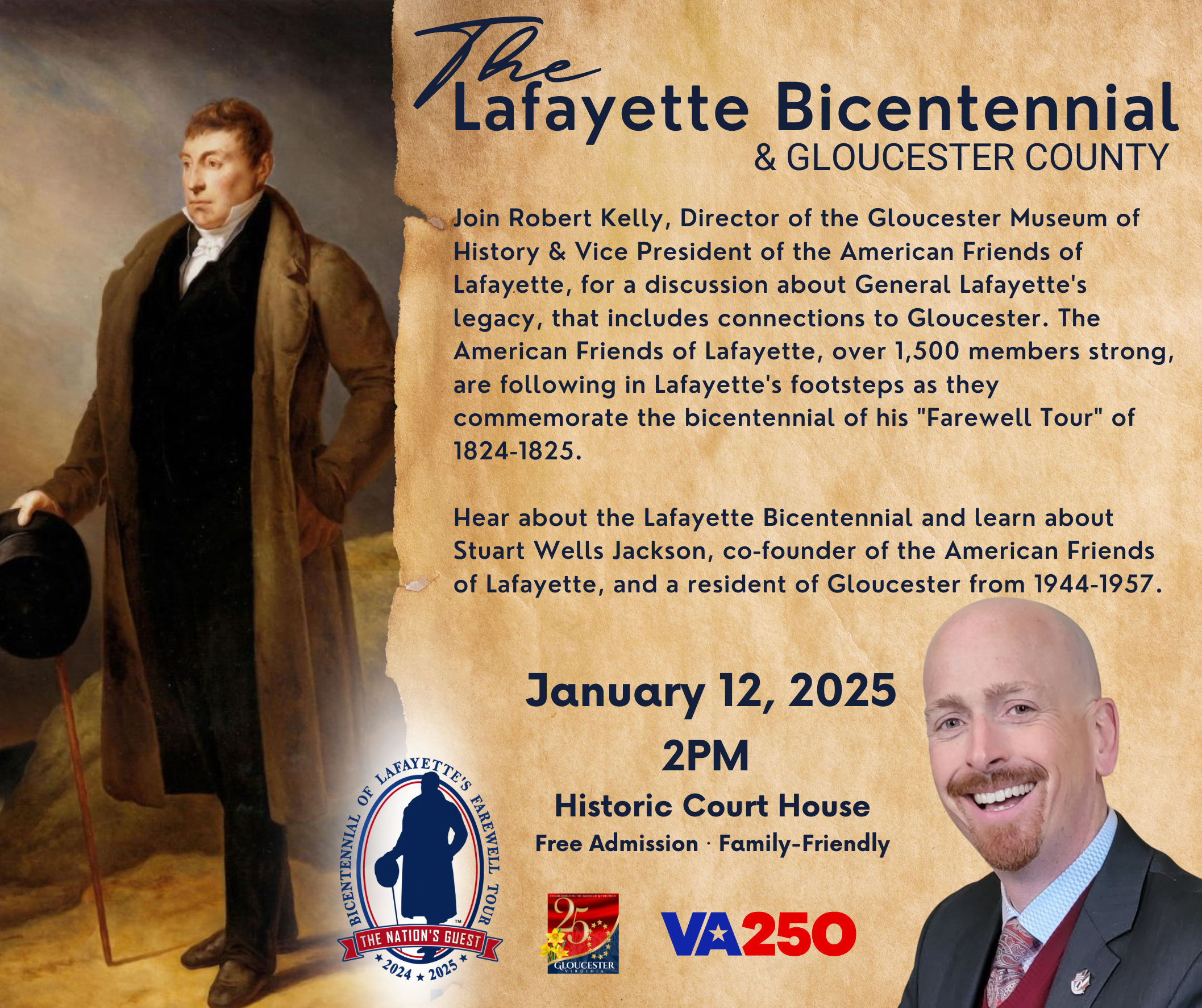 The Lafayette Bicentennial & Gloucester County